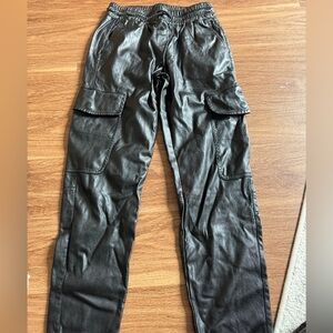 Zara Faux leather pants